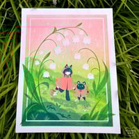 Image 1 of lily of the valley [riso print]