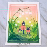 Image 2 of lily of the valley [riso print]