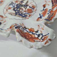 Image 5 of Antique Georgian Masons Ironstone China Dessert Dish, c.1835