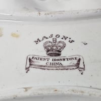 Image 8 of Antique Georgian Masons Ironstone China Dessert Dish, c.1835