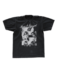 born to be unhinged tee (black)