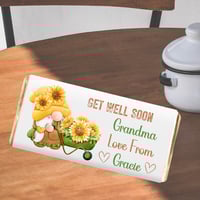Image 1 of 100g Personalised  Milk Chocolate Bar & Matching Greetings Card