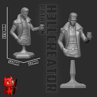 Image 4 of Silco - Arcane League of Legends Fan Art Statue and Bust 