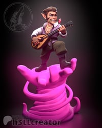 Image 3 of Scanlan - Vox Machina Fan Art Statue and Bust 