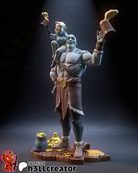Image 3 of Grog and Pike - Vox Machina Fan Art Statue and Bust 