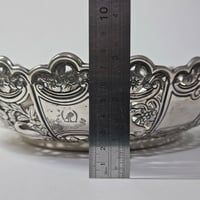 Image 3 of Large Antique Irish Sterling Silver Dish, West & Son, Dublin 1897