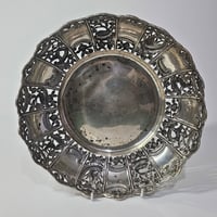 Image 8 of Large Antique Irish Sterling Silver Dish, West & Son, Dublin 1897