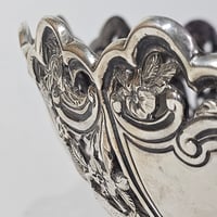 Image 13 of Large Antique Irish Sterling Silver Dish, West & Son, Dublin 1897