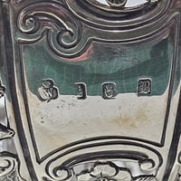 Image 9 of Large Antique Irish Sterling Silver Dish, West & Son, Dublin 1897