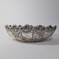 Image 14 of Large Antique Irish Sterling Silver Dish, West & Son, Dublin 1897