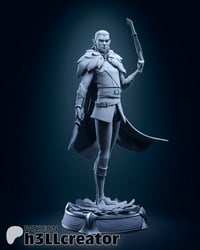 Image 1 of Vax - Vox Machina Fan Art Statue and Bust 