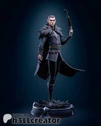 Image 3 of Vax - Vox Machina Fan Art Statue and Bust 