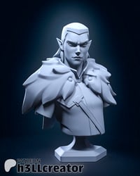Image 5 of Vax - Vox Machina Fan Art Statue and Bust 
