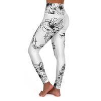 Image 2 of "Tzipor III" High-Waisted Athleisure Leggings