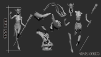 Image 2 of Keyleth - Vox Machina Fan Art Statue and Bust 