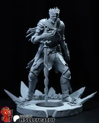 Image 1 of Soul of Cinders - Dark Souls 3 Fan Art Statue and Bust 