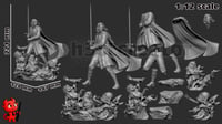 Image 2 of Arragorn - Lord of the rings Fan Art Statue and Bust 