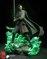 Image 3 of Arragorn - Lord of the rings Fan Art Statue and Bust 