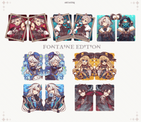 Image 1 of Genshin Charms - Fontaine Edition