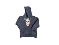 Image 1 of SKULL HOODED PULLOVER