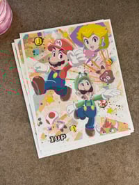 Video Game Plumber & the gang (Digital Illustrations)