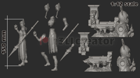 Image 2 of Shadowheart - Baldur's Gate 3 Fan Art Statue and Bust 