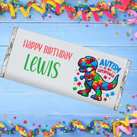 40g Personalised Milk Or White Chocolate Bar