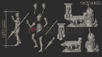 Image 5 of Shadowheart - Baldur's Gate 3 Fan Art Statue and Bust 