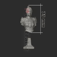 Image 8 of Shadowheart - Baldur's Gate 3 Fan Art Statue and Bust 