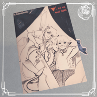 Image 1 of [ORIGINAL CHARACTER] - Zin and stickers - Rakka, Zava and Iris