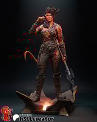 Image 3 of Karlach - Baldur's Gate 3 Fan Art Statue and Bust 