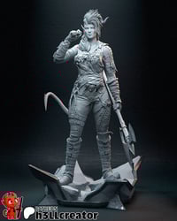 Image 1 of Karlach - Baldur's Gate 3 Fan Art Statue and Bust 