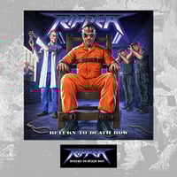 SIGNED RIPPER 12X12 INCH POSTER FLAT + STICKER BUNDLE