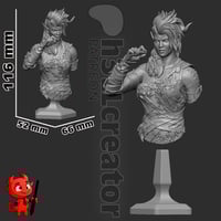 Image 5 of Karlach - Baldur's Gate 3 Fan Art Statue and Bust 