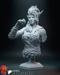 Image 4 of Karlach - Baldur's Gate 3 Fan Art Statue and Bust 