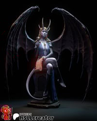 Image 3 of Mizora - Baldur's Gate 3 Fan Art Statue and Bust 