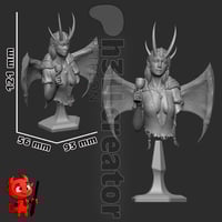 Image 4 of Mizora - Baldur's Gate 3 Fan Art Statue and Bust 