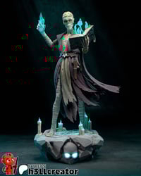 Image 3 of Withers - Baldur's Gate 3 Fan Art Statue and Bust
