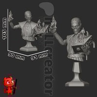 Image 5 of Withers - Baldur's Gate 3 Fan Art Statue and Bust 