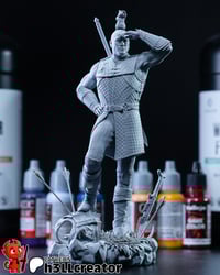 Image 1 of Minsc and Boo - Baldur's Gate 3 Fan Art Statue and Bust 