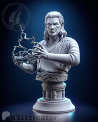 Image 4 of Gale - Baldur's Gate 3 Fan Art Statue and Bust 