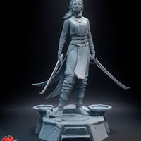 Image 1 of Jaheira - Baldur's Gate 3 Fan Art Statue and Bust 