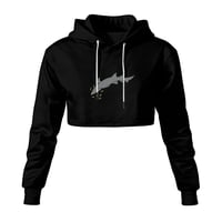 Nurse Shark Crop Sweater