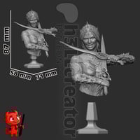 Image 5 of Orin Red - Baldur's Gate 3 Fan Art Statue and Bust 