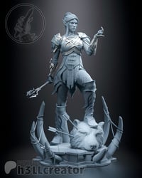Image 1 of Minthara - Baldur's Gate 3 Fan Art Statue and Bust 