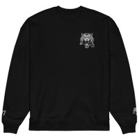 Image 1 of Tiger Raven Embroidered Crew