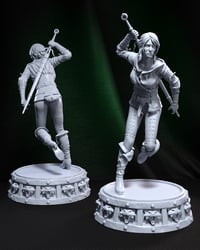 Image 1 of Ciri - The Witcher Fan Art Statue and Bust 