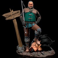 Image 3 of Vesemir - The Witcher Fan Art Statue and Bust