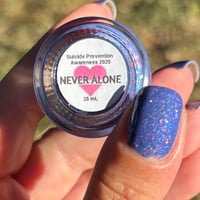 Image 7 of Never Alone - Suicide Prevention Charity Polish 
