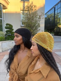 Image 2 of Mesh cap noir